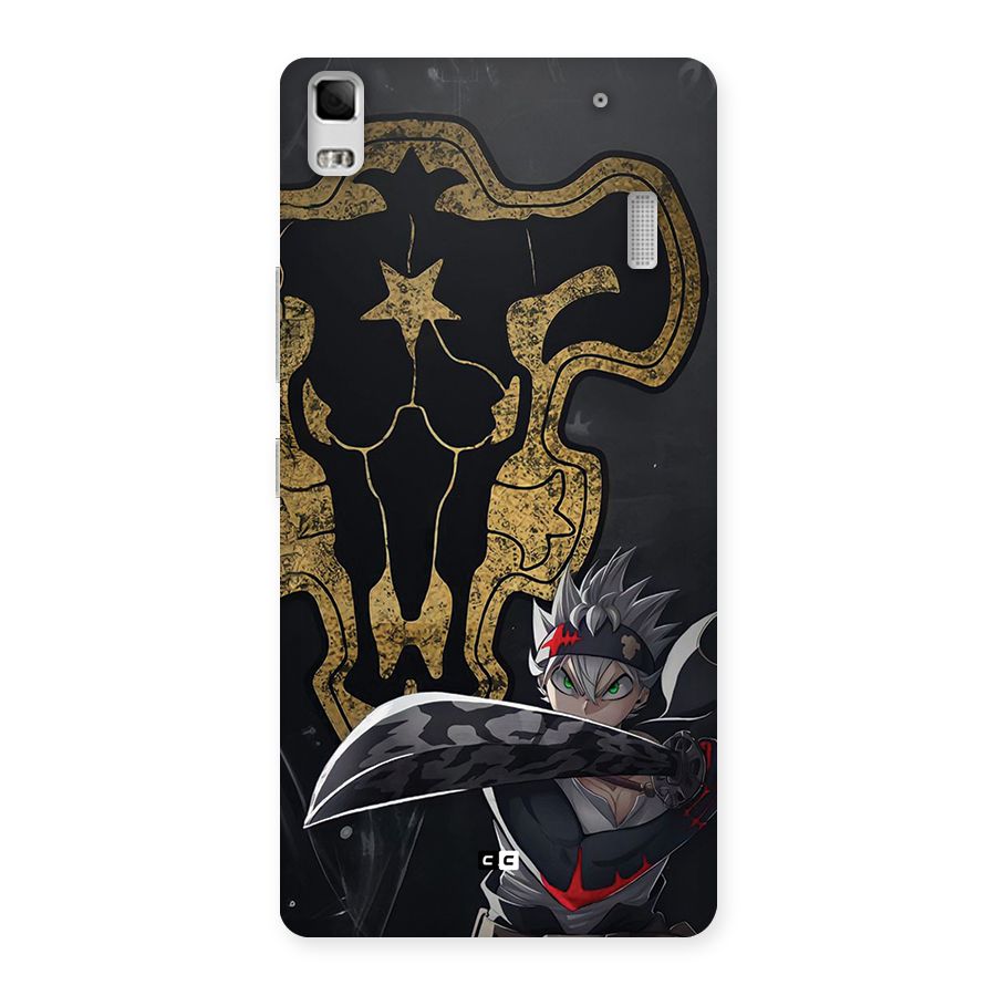 Asta With Black Bulls Back Case for Lenovo A7000