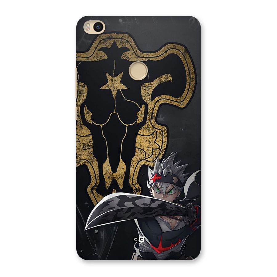 Asta With Black Bulls Back Case for Mi Max 2