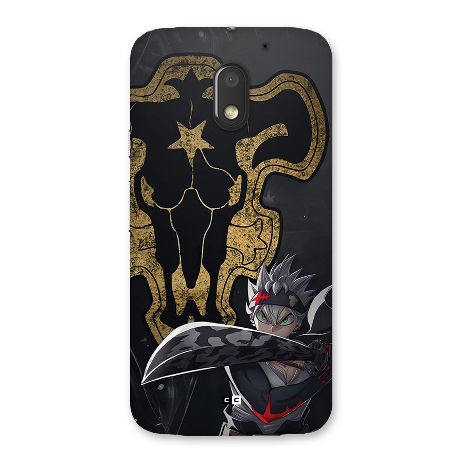 Asta With Black Bulls Back Case for Moto E3 Power