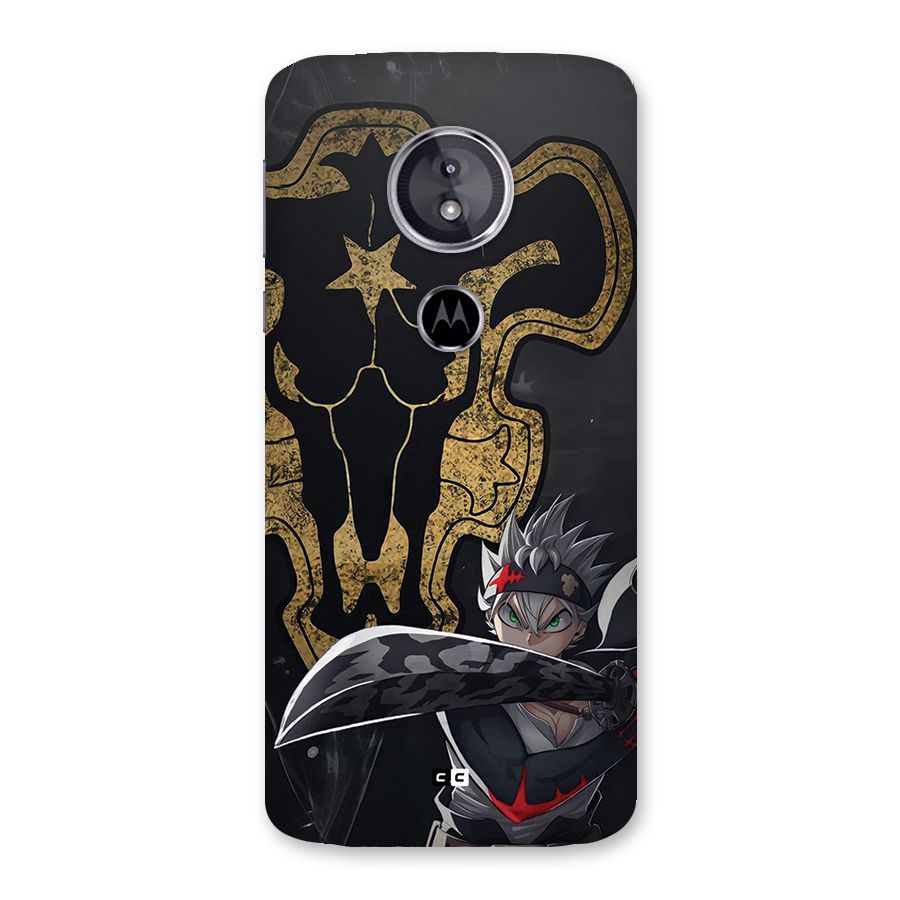Asta With Black Bulls Back Case for Moto E5
