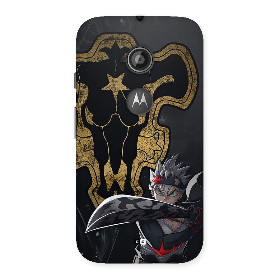 Asta With Black Bulls Back Case for Moto E 2nd Gen