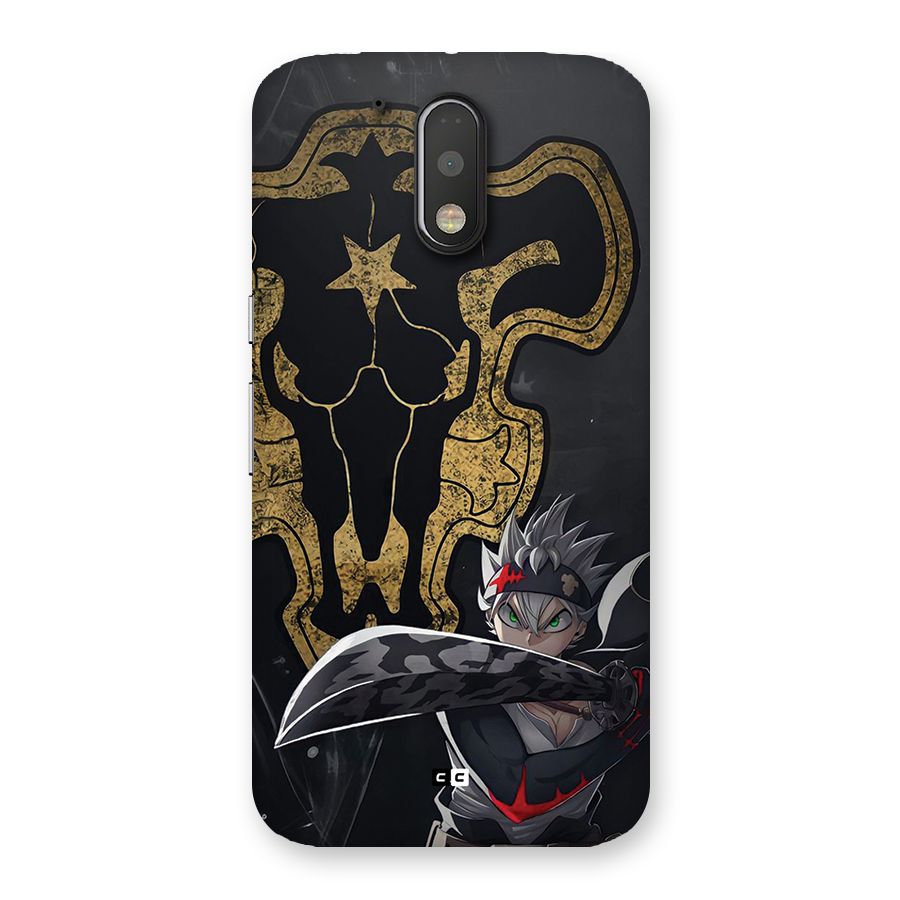 Asta With Black Bulls Back Case for Moto G4 Plus