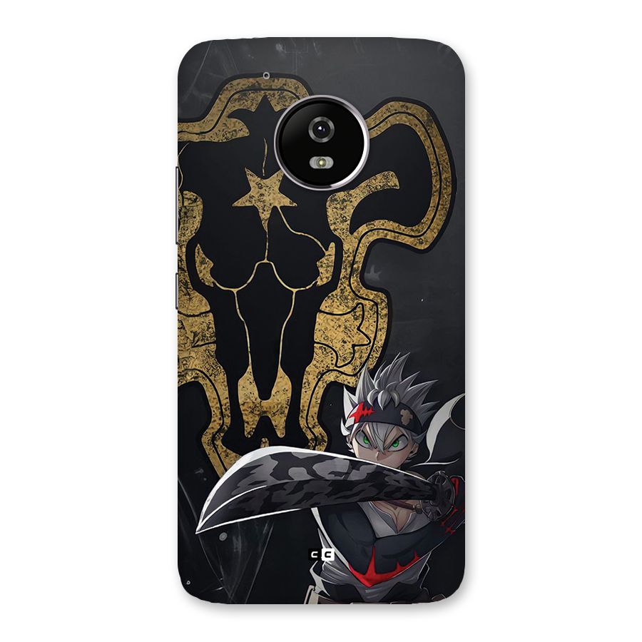 Asta With Black Bulls Back Case for Moto G5
