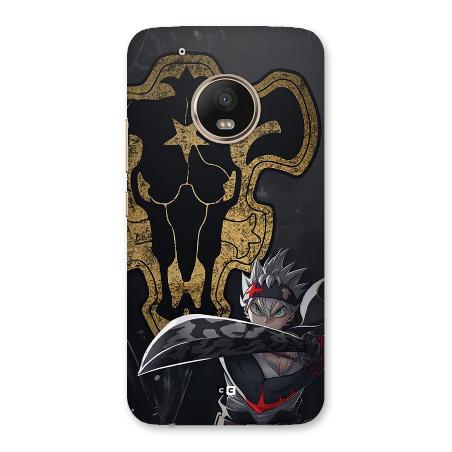 Asta With Black Bulls Back Case for Moto G5 Plus