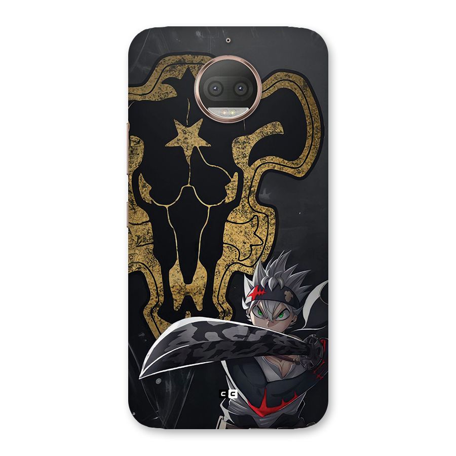 Asta With Black Bulls Back Case for Moto G5s Plus