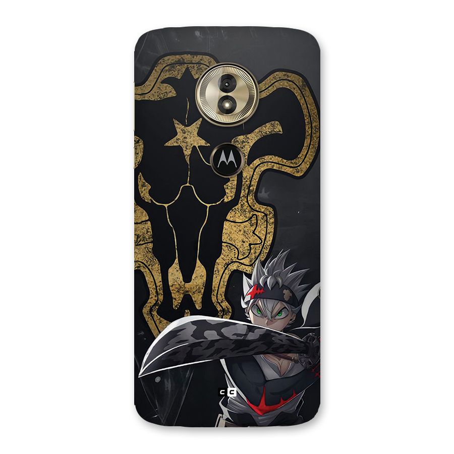 Asta With Black Bulls Back Case for Moto G6 Play