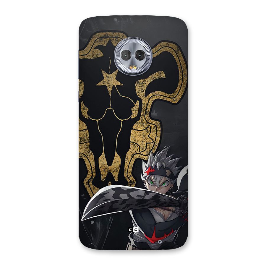 Asta With Black Bulls Back Case for Moto G6 Plus