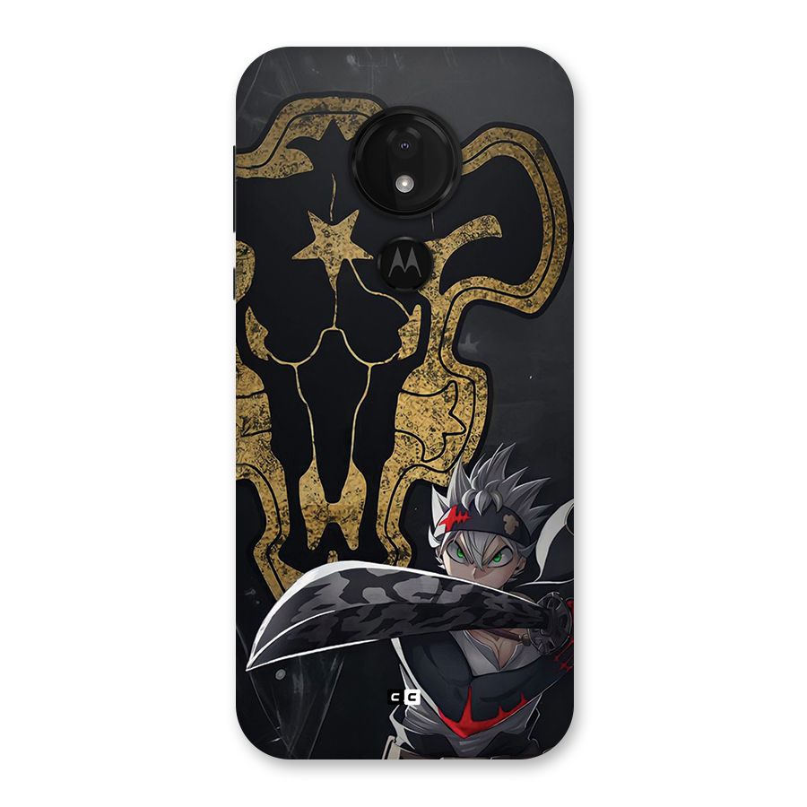 Asta With Black Bulls Back Case for Moto G7 Power