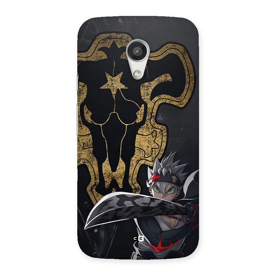 Asta With Black Bulls Back Case for Moto G 2nd Gen