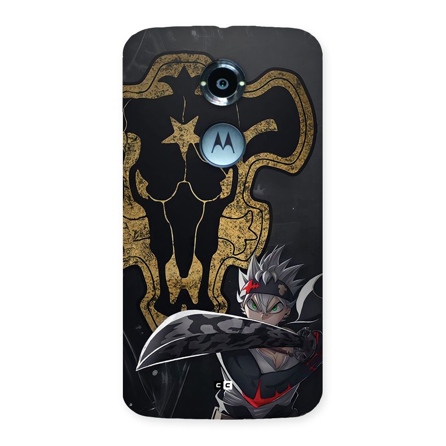 Asta With Black Bulls Back Case for Moto X2