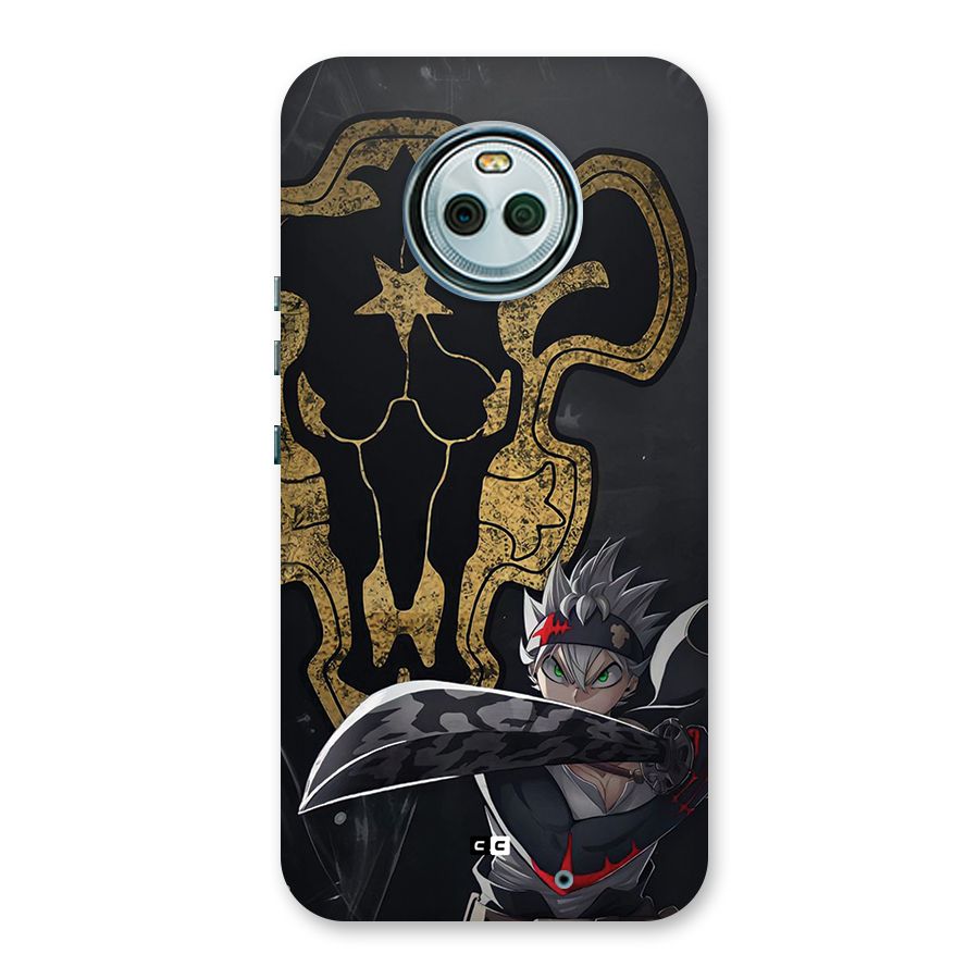 Asta With Black Bulls Back Case for Moto X4