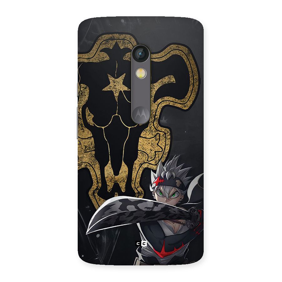 Asta With Black Bulls Back Case for Moto X Play