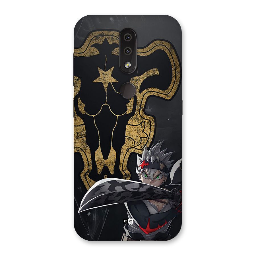 Asta With Black Bulls Back Case for Nokia 4.2
