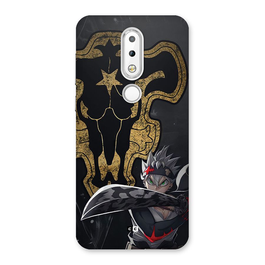 Asta With Black Bulls Back Case for Nokia 6.1 Plus