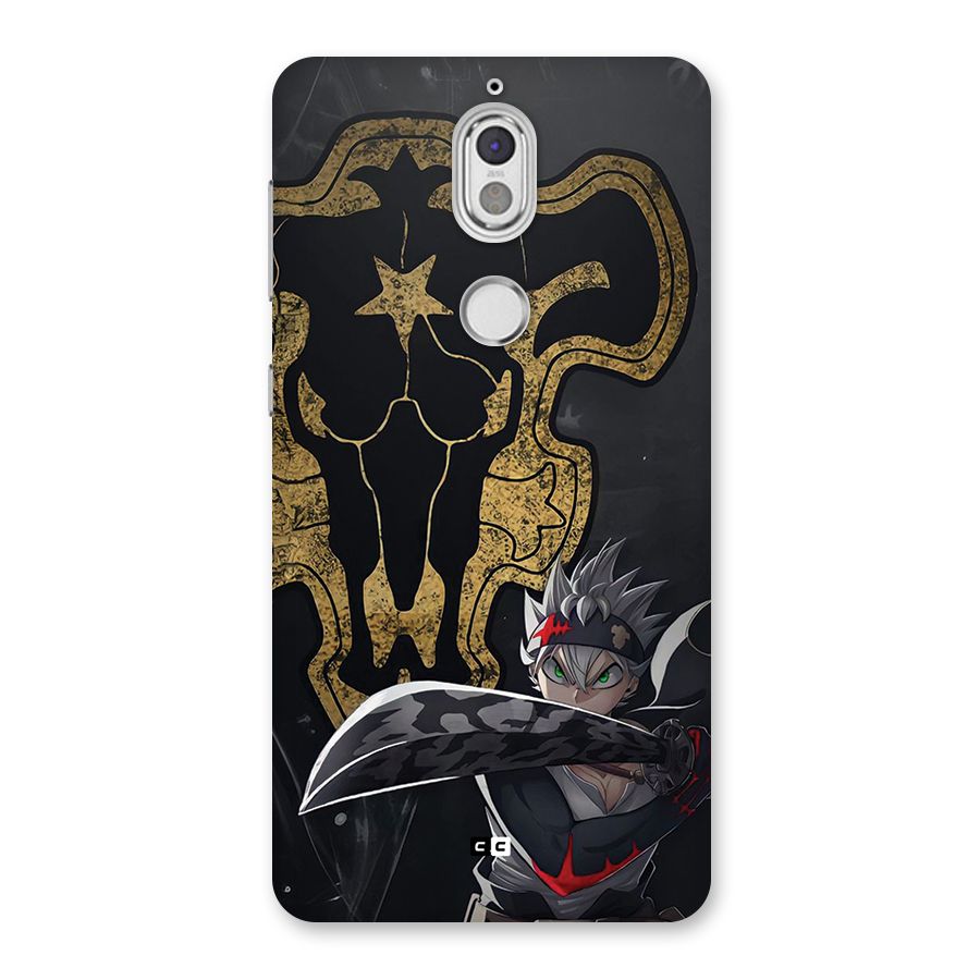 Asta With Black Bulls Back Case for Nokia 7