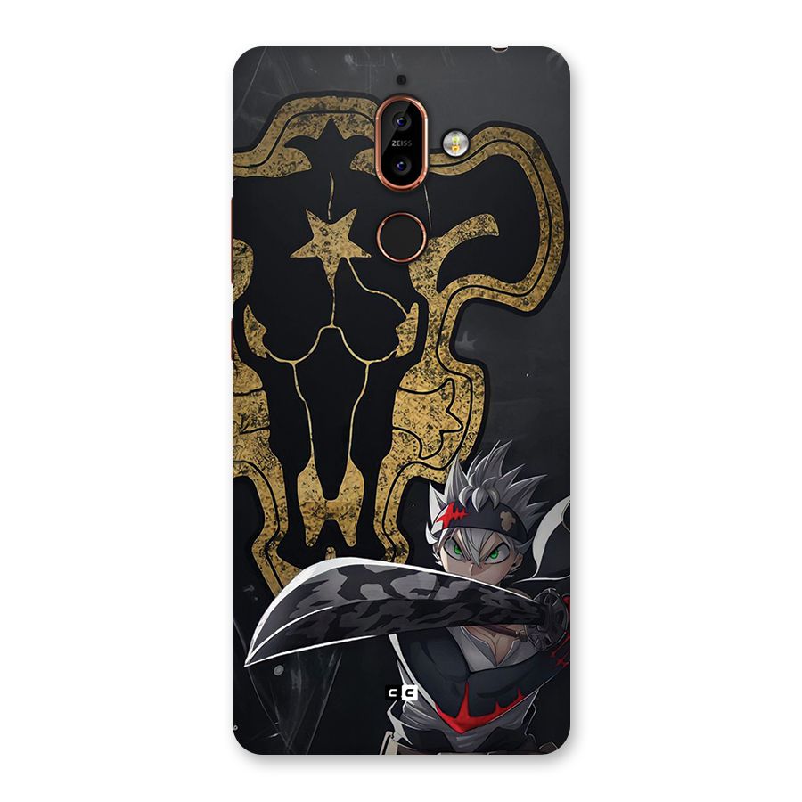 Asta With Black Bulls Back Case for Nokia 7 Plus