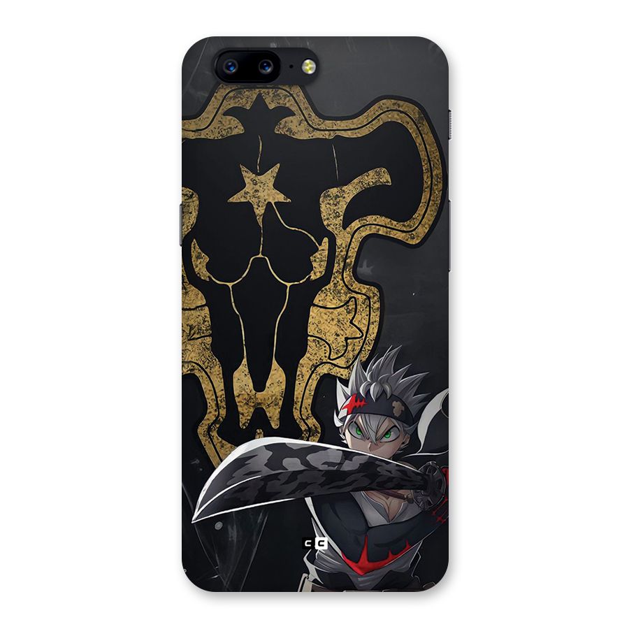 Asta With Black Bulls Back Case for OnePlus 5