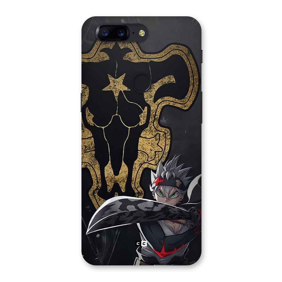 Asta With Black Bulls Back Case for OnePlus 5T