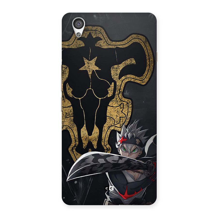 Asta With Black Bulls Back Case for OnePlus X