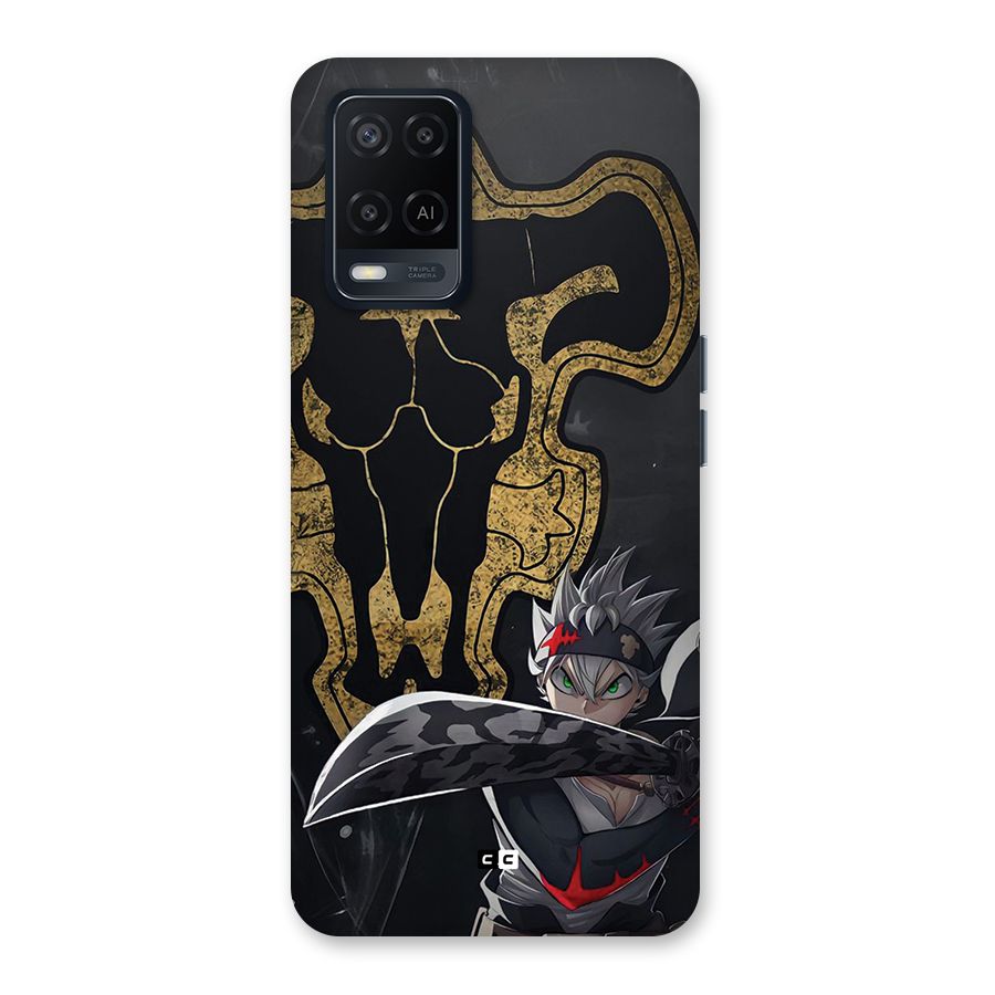 Asta With Black Bulls Back Case for Oppo A54
