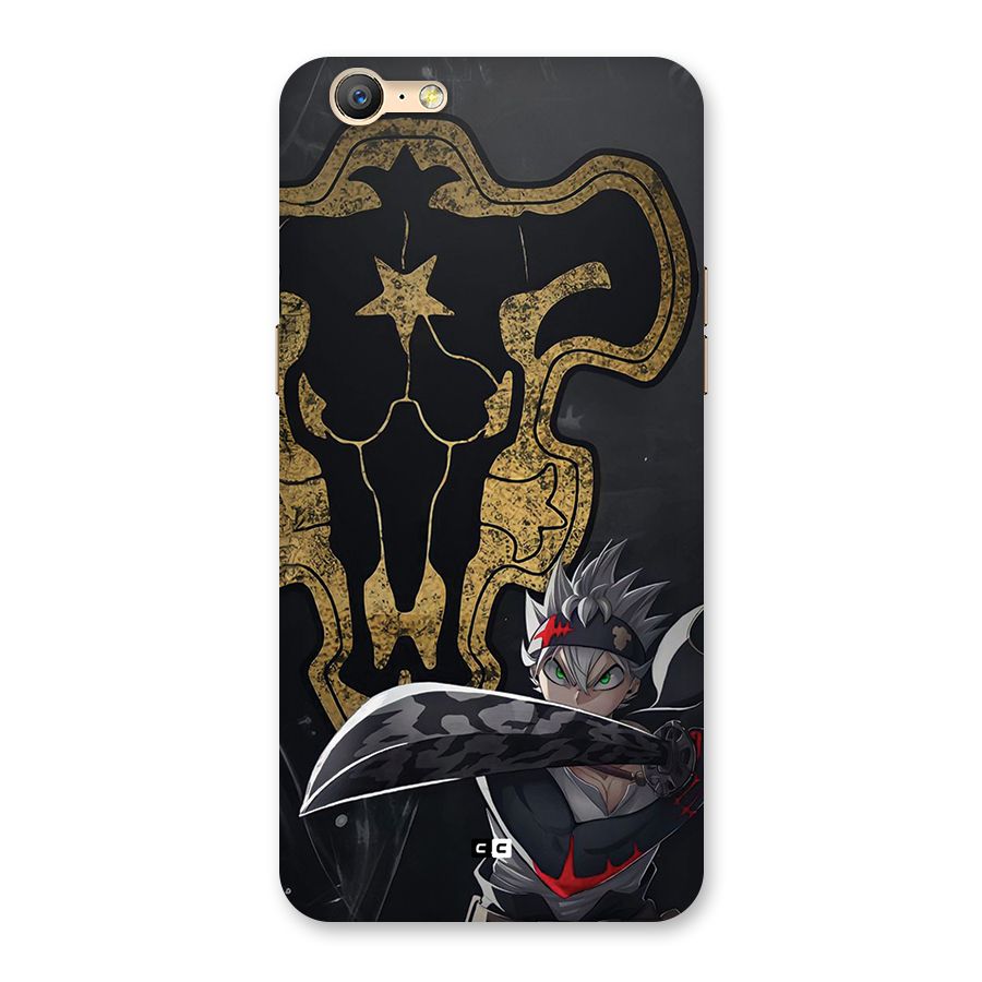 Asta With Black Bulls Back Case for Oppo A57