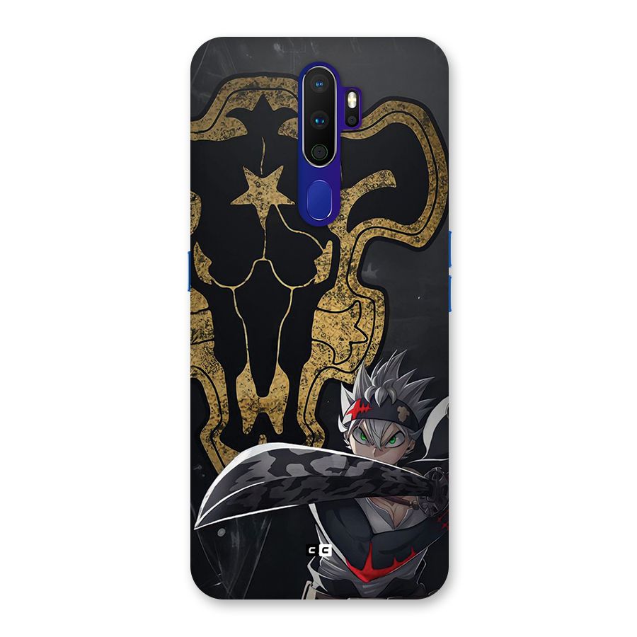 Asta With Black Bulls Back Case for Oppo A9 (2020)