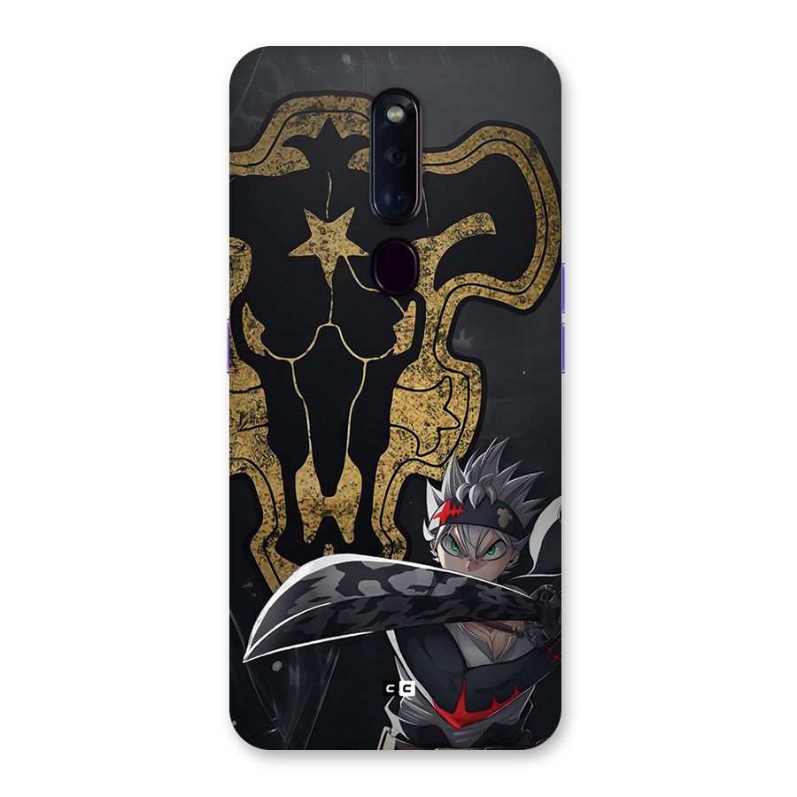 Asta With Black Bulls Back Case for Oppo F11 Pro