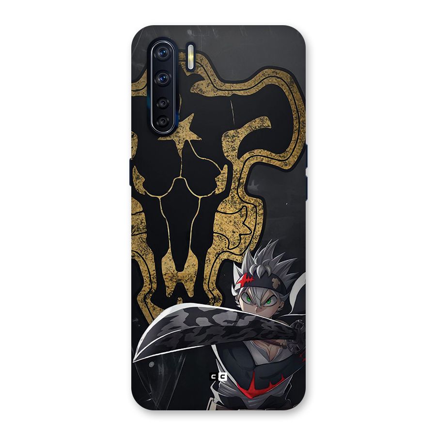 Asta With Black Bulls Back Case for Oppo F15