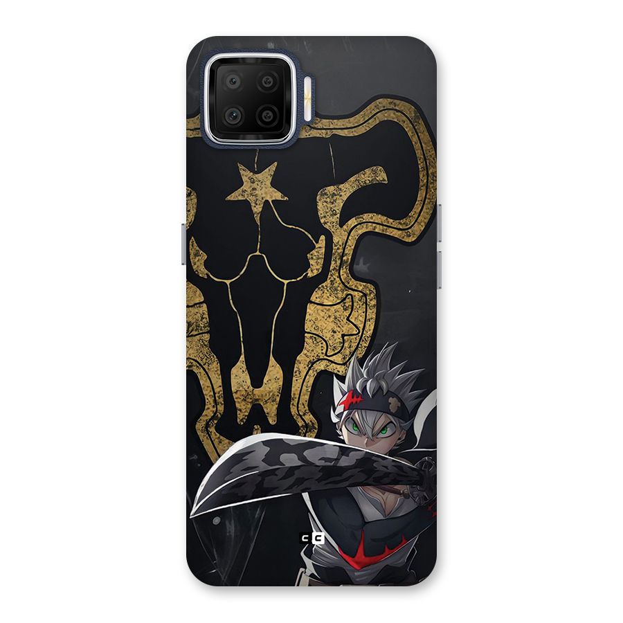 Asta With Black Bulls Back Case for Oppo F17