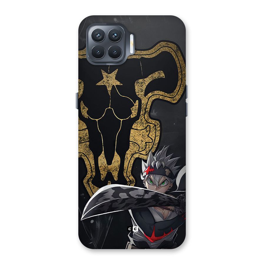 Asta With Black Bulls Back Case for Oppo F17 Pro