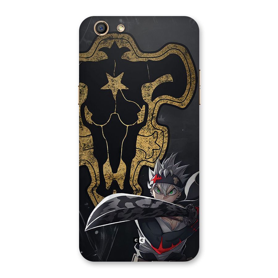 Asta With Black Bulls Back Case for Oppo F3