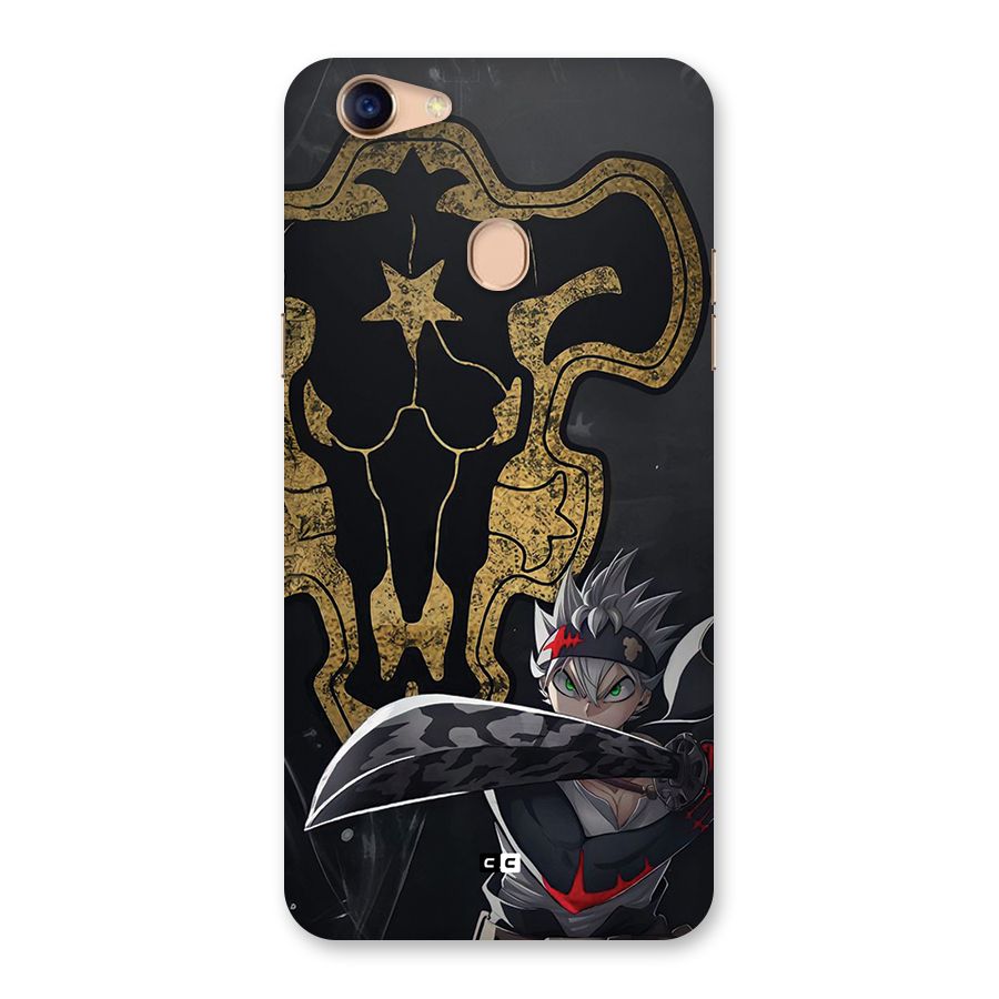 Asta With Black Bulls Back Case for Oppo F5