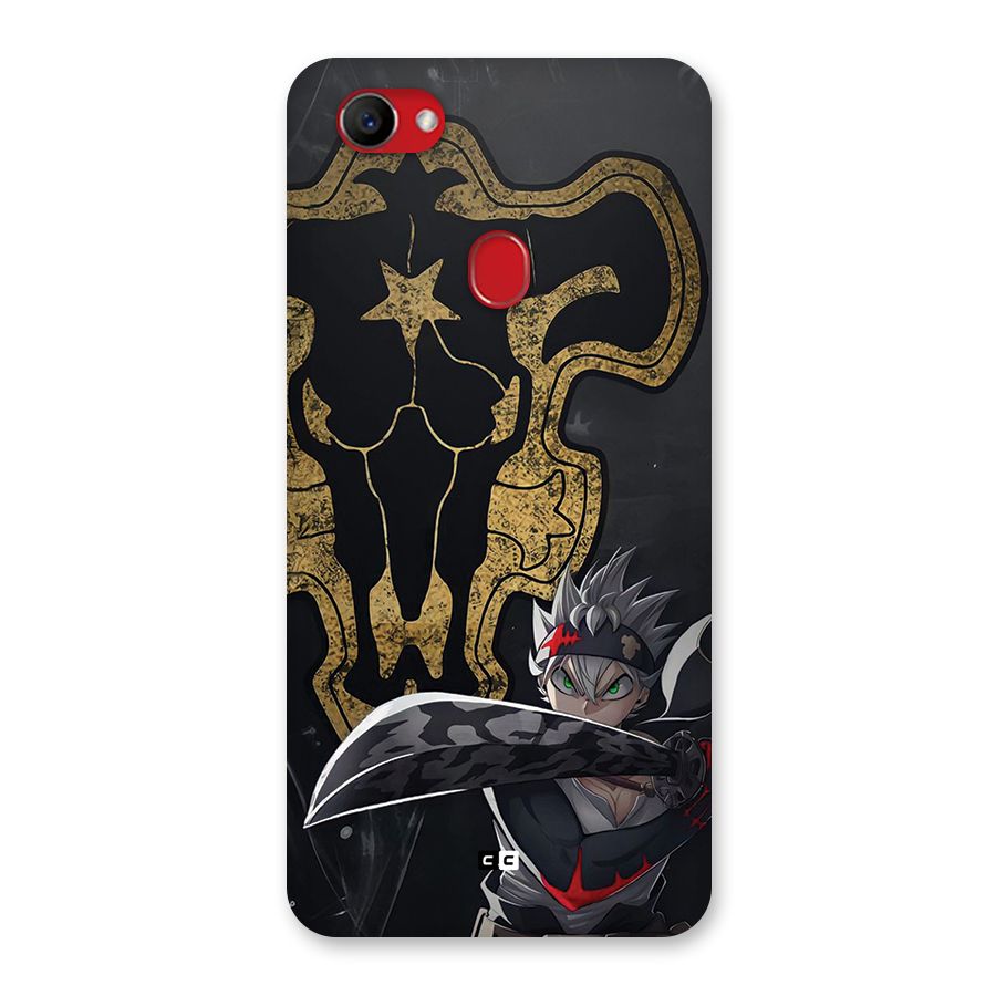 Asta With Black Bulls Back Case for Oppo F7