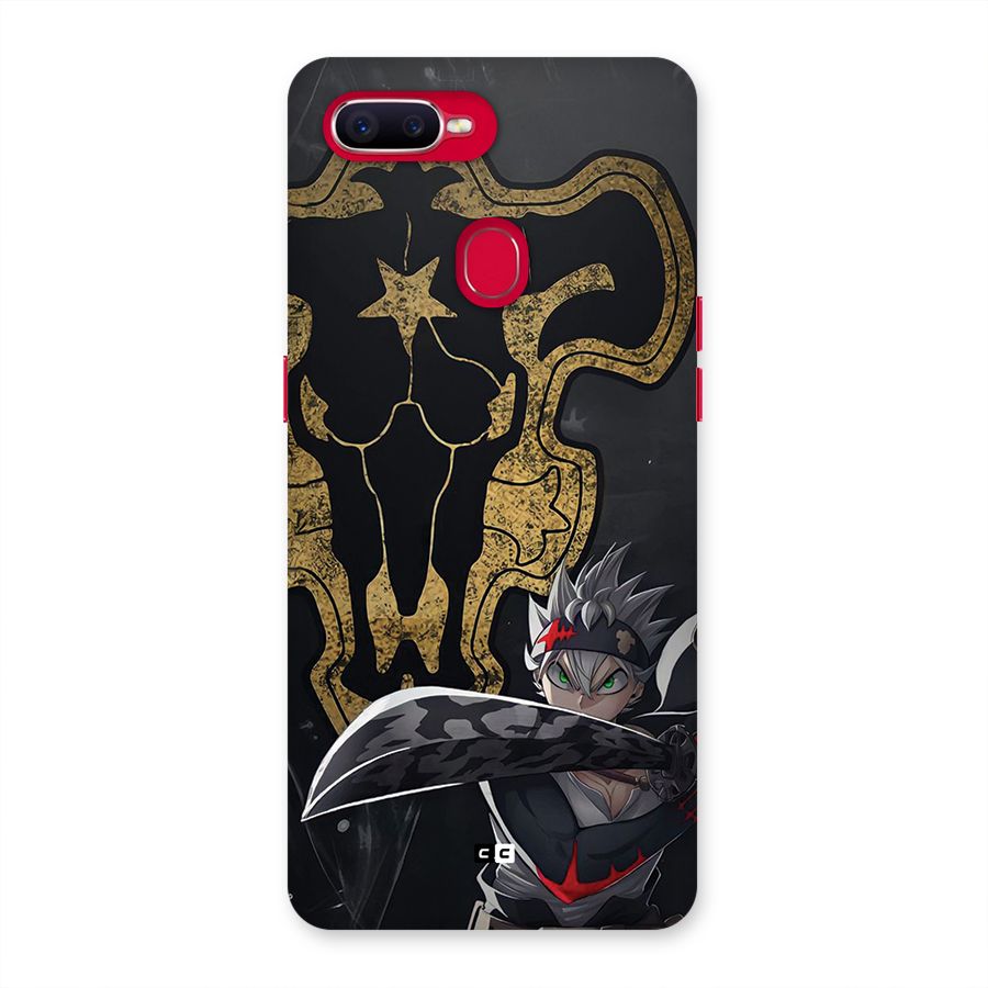 Asta With Black Bulls Back Case for Oppo F9 Pro