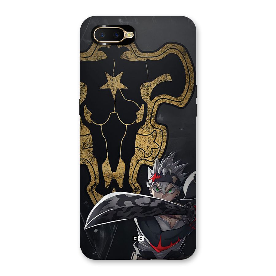 Asta With Black Bulls Back Case for Oppo K1