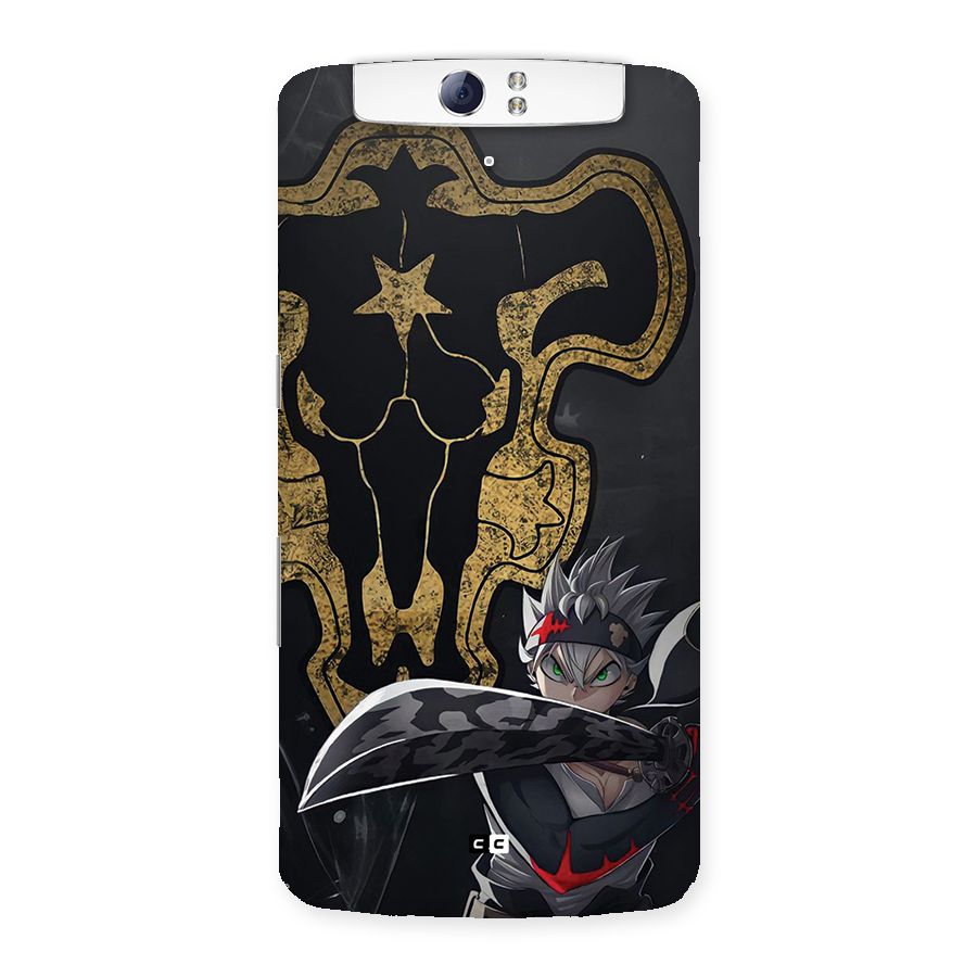 Asta With Black Bulls Back Case for Oppo N1