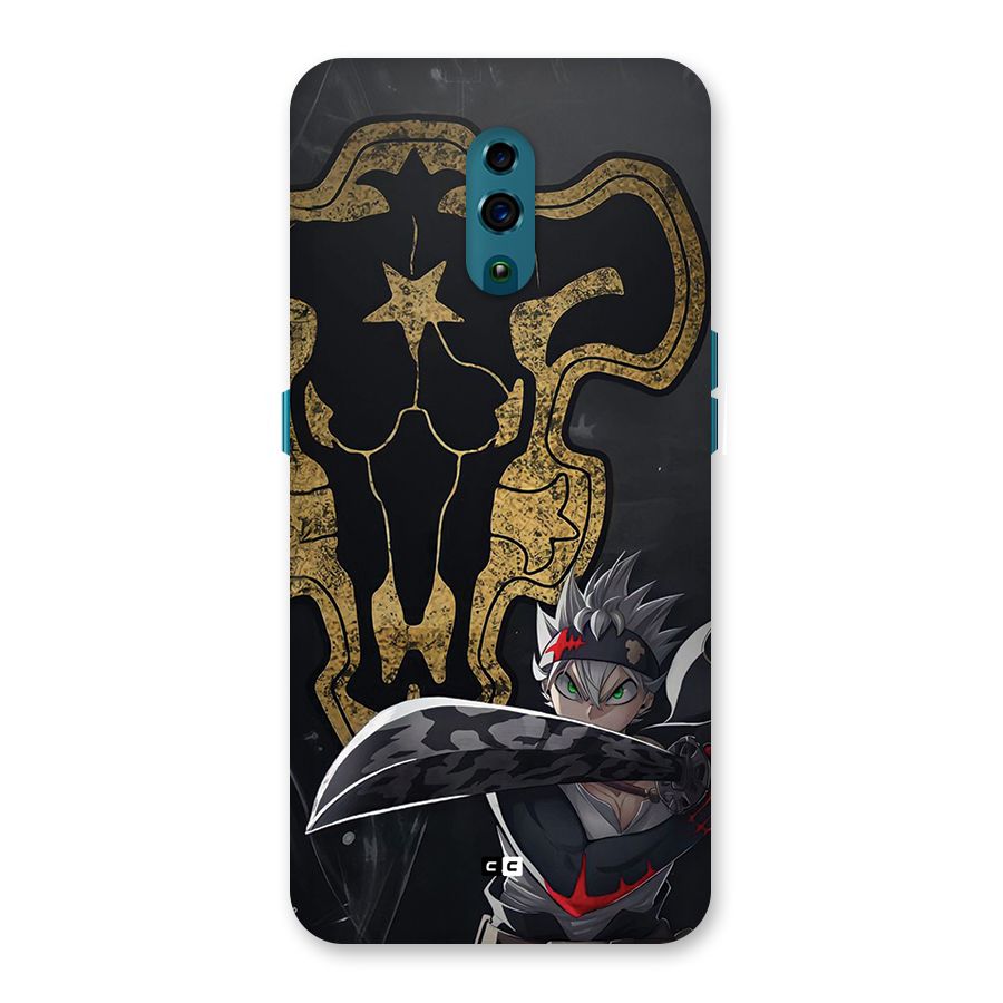 Asta With Black Bulls Back Case for Oppo Reno