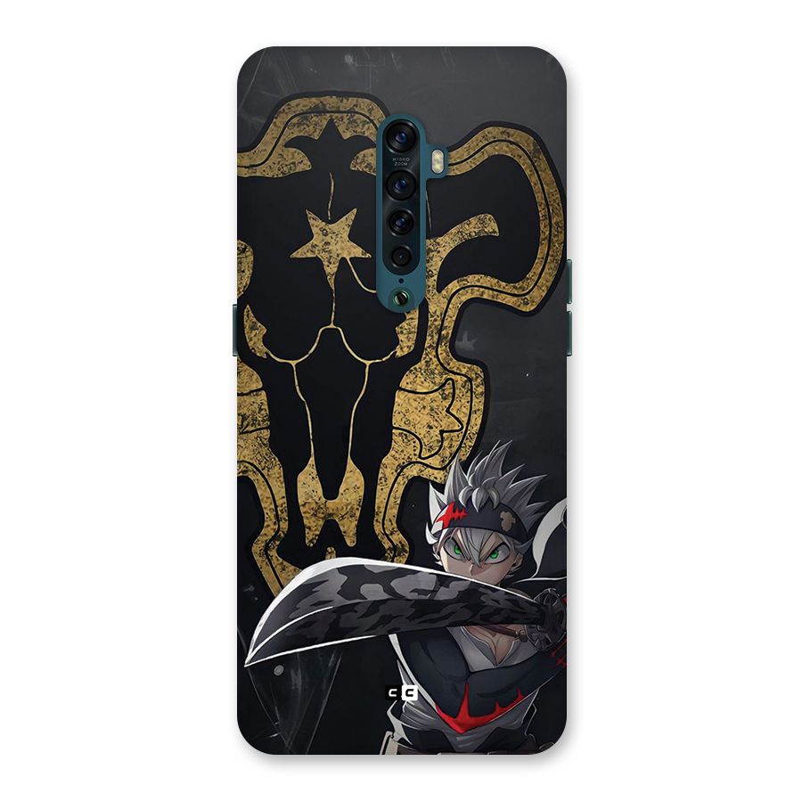 Asta With Black Bulls Back Case for Oppo Reno2