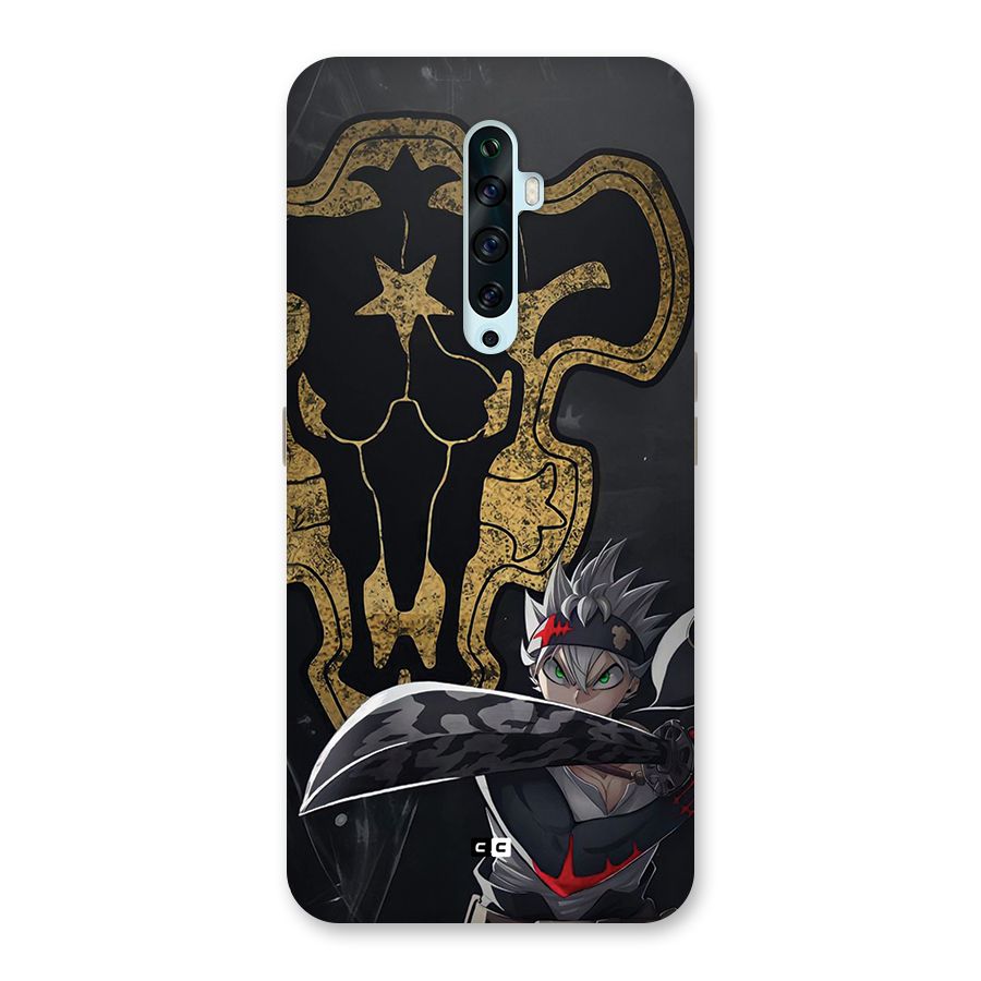Asta With Black Bulls Back Case for Oppo Reno2 Z