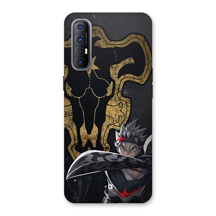 Asta With Black Bulls Back Case for Oppo Reno3 Pro