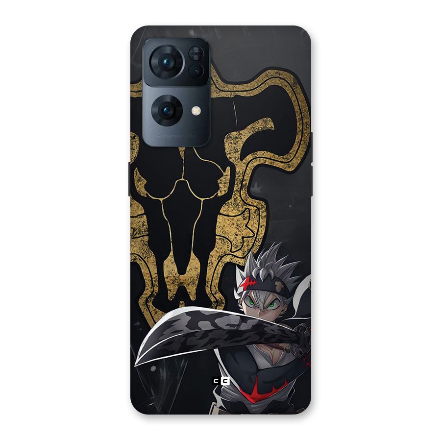 Asta With Black Bulls Back Case for Oppo Reno7 Pro 5G