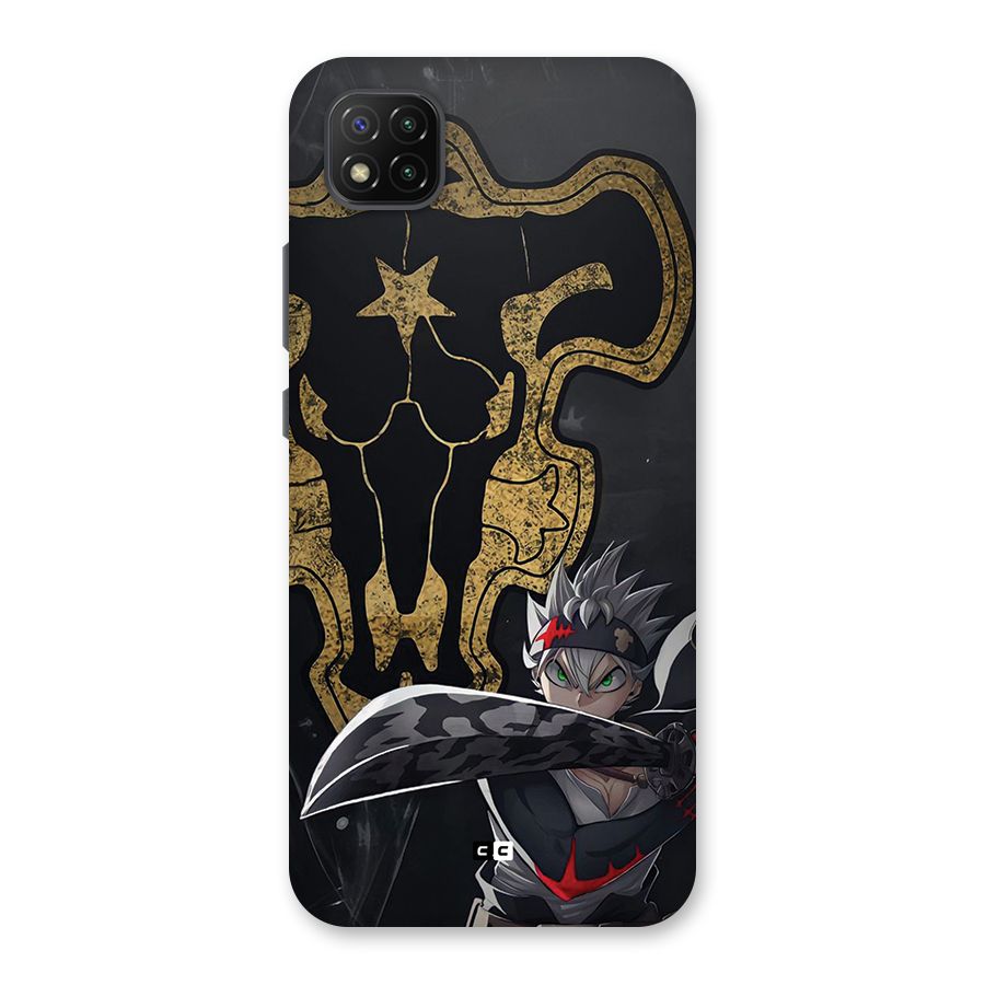 Asta With Black Bulls Back Case for Poco C3