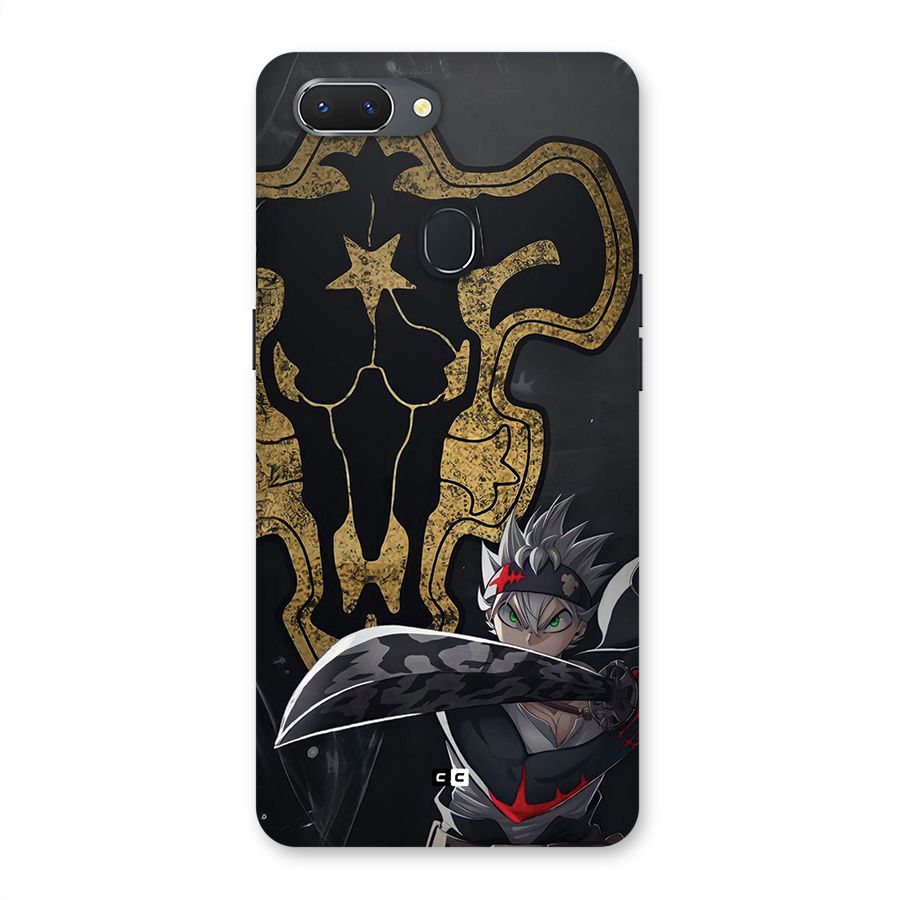 Asta With Black Bulls Back Case for Realme 2