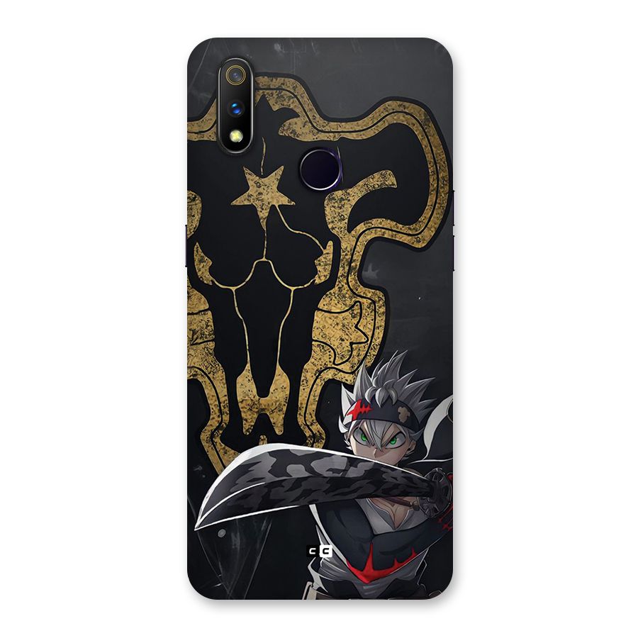 Asta With Black Bulls Back Case for Realme 3 Pro