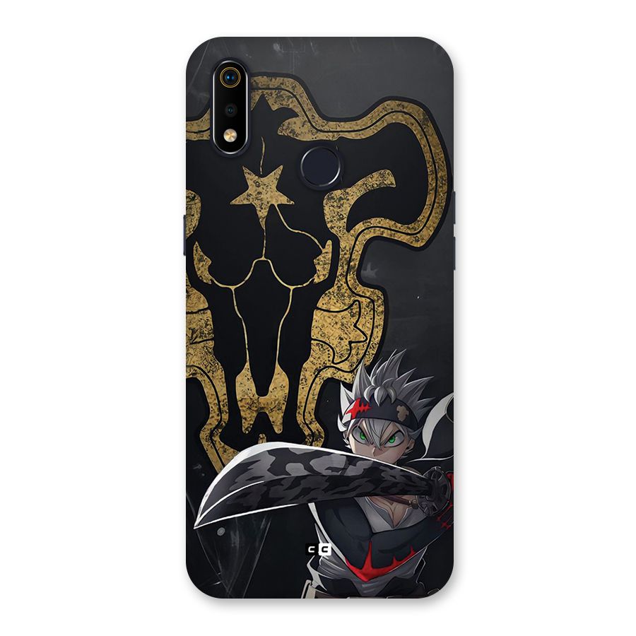 Asta With Black Bulls Back Case for Realme 3i
