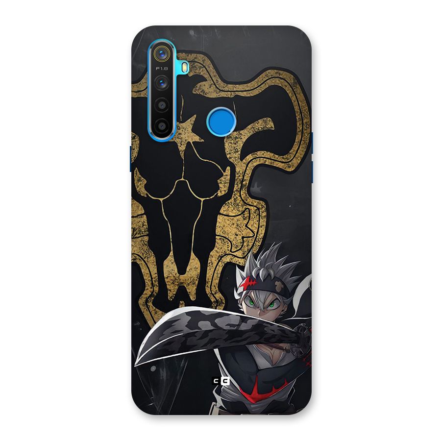 Asta With Black Bulls Back Case for Realme 5s