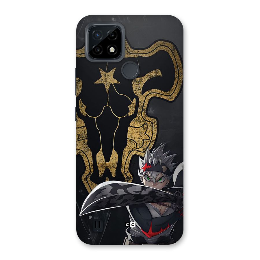 Asta With Black Bulls Back Case for Realme C21