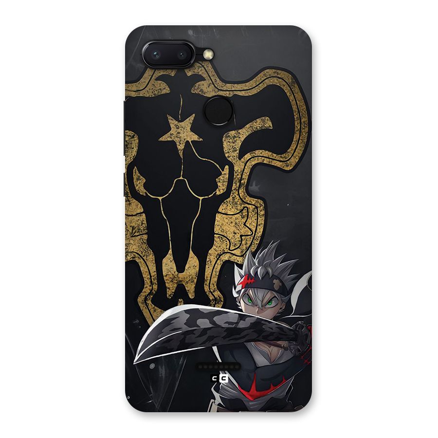 Asta With Black Bulls Back Case for Redmi 6