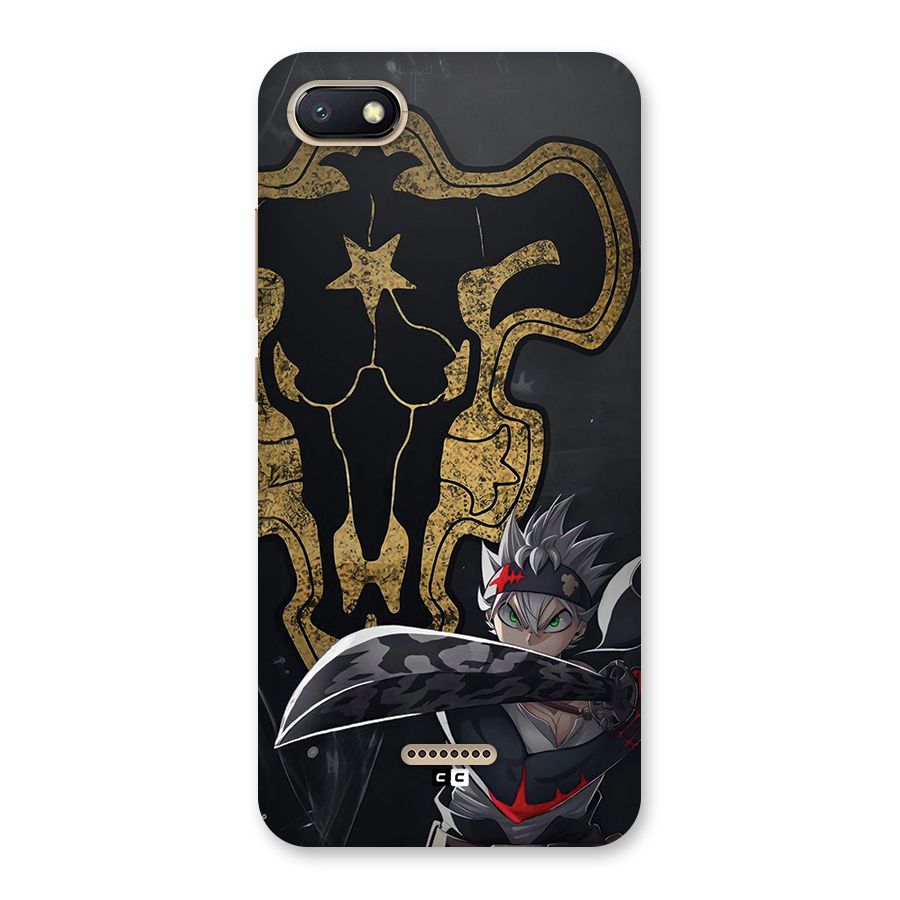 Asta With Black Bulls Back Case for Redmi 6A
