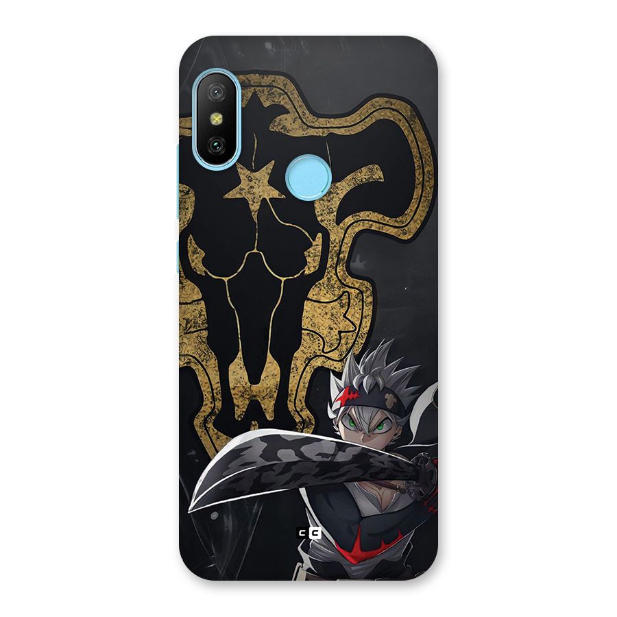 Asta With Black Bulls Back Case for Redmi 6 Pro